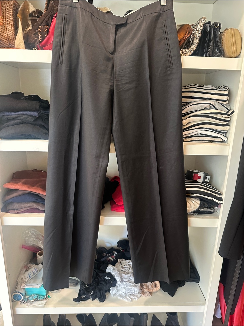 Stella McCartney Wide-Leg Dress Pants - Picture 3 of 10